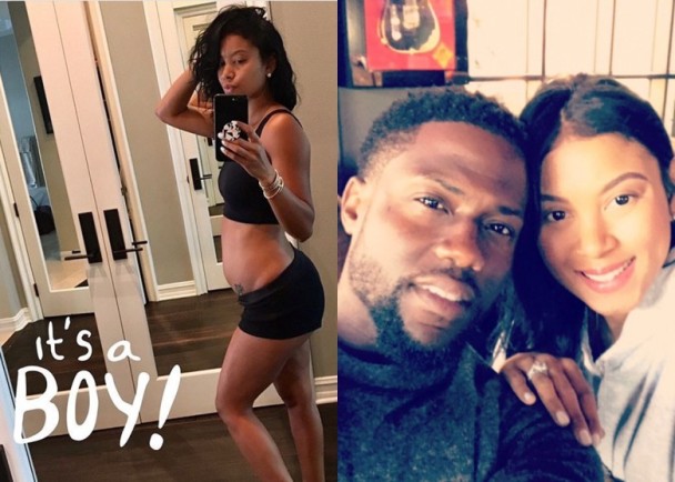 kevin hart与妻子共庆母亲节