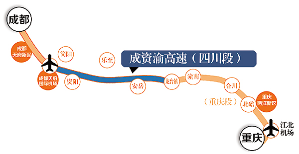 成渝第4条高速开建 成资渝高速2020建成