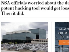 美国家安全局被曝曾担忧“永恒之蓝”泄露欲通知微软