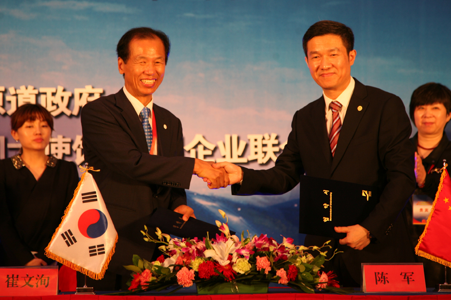 한국 강원도, 중국 시장 개척 본격화