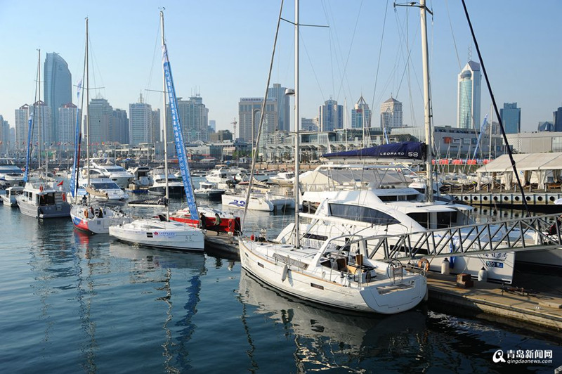 青岛航海博览会开幕 世界知名游艇纷纷现身