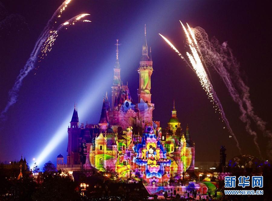 上海迪士尼樂園遊客已突破1000萬