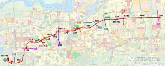 济南轨道交通发布地铁R1R2R3线最新进展