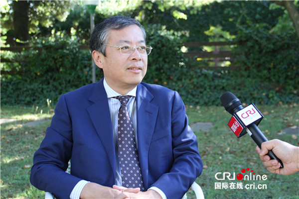 中国驻意大利使馆公使衔经济商务参赞李滨表示进口博览会将进一步促进