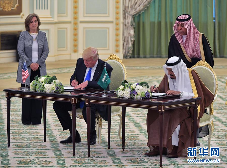 美国和沙特达成1100亿美元军售协议