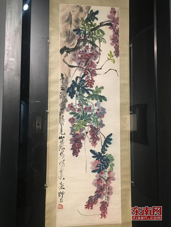 齐白石作品展亮相福建省博物院 展期将持续至明年2月