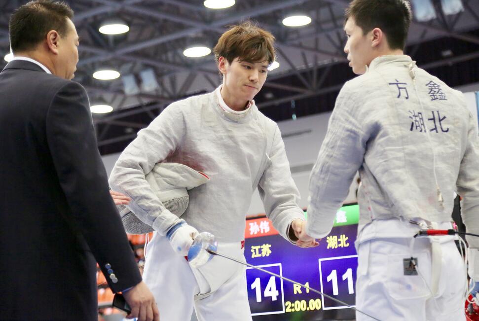 新男神!孙伟击剑冠军赛摘金 新男神!孙伟击剑冠军赛摘金