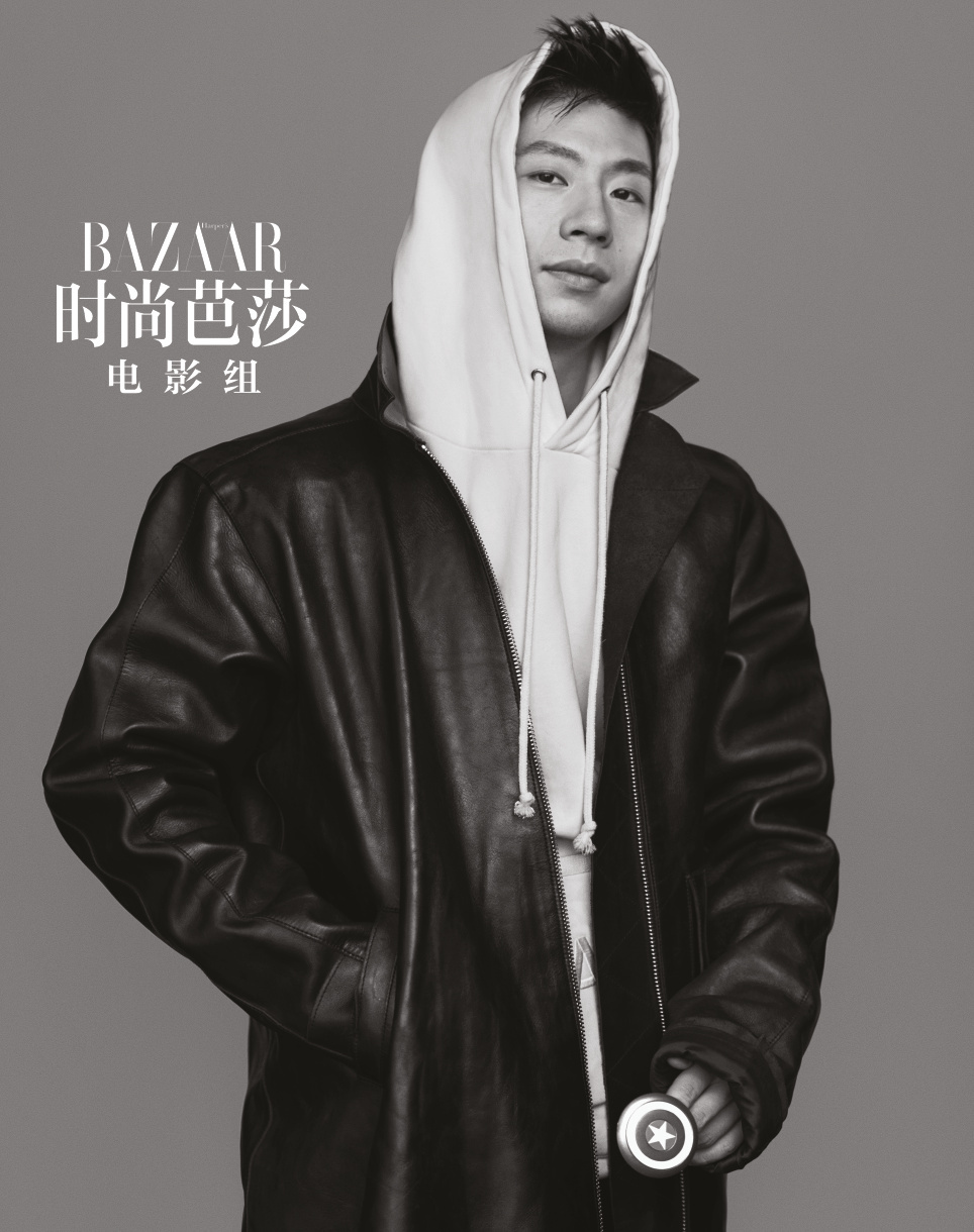 马龙拍黑白时尚大片 嘟嘴卖萌帅哭粉丝