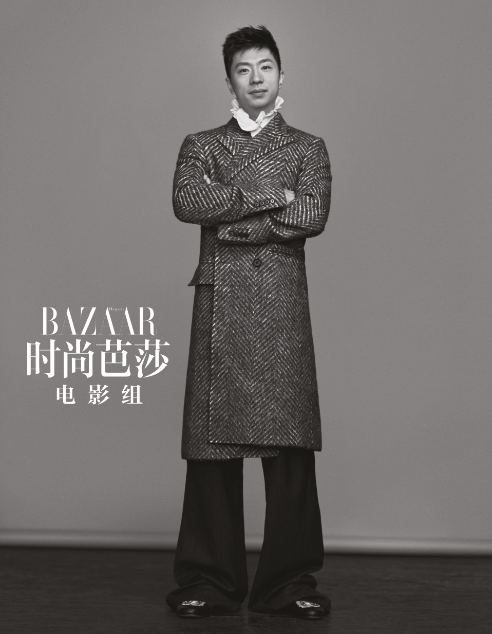 马龙拍黑白时尚大片 嘟嘴卖萌帅哭粉丝