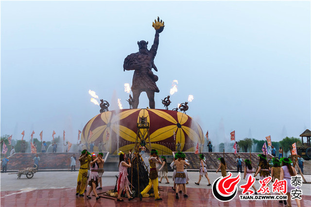 深挖大汶口文化 泰安太阳部落将打造多位一体研学基地