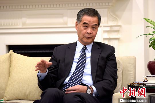 专访全国政协副主席梁振英：香港从未缺席 未来更有信心