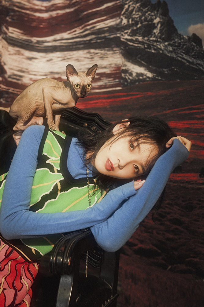 猫系少女陈瑶 慵懒娇俏气质百变