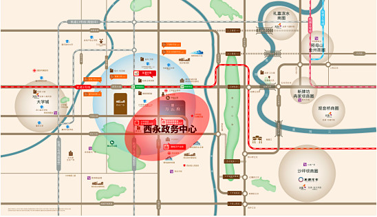 【房产资讯】【房产汽车 列表】重庆西永发展如火如荼 万云府构筑城市奢居新高地