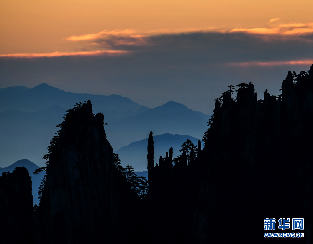 安徽：黄山进入最佳赏秋期