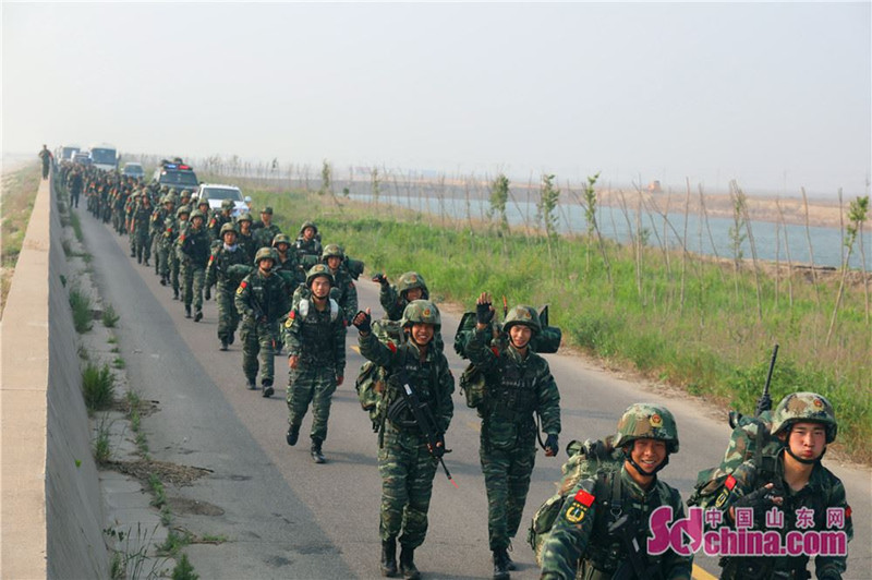 鲁北片区特勤排开展为期一周的极限训练 鲁北片区特勤排开展为期一周的极限训练