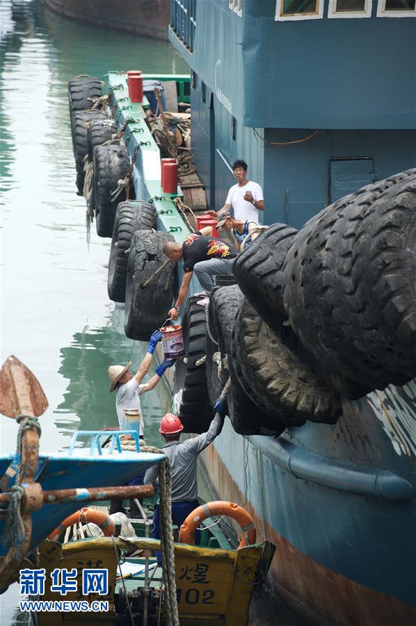 福建：清理海漂垃圾 守护蔚蓝海洋