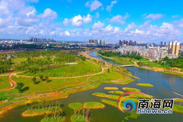 末尾有图【焦点图】海口凤翔公园美景如画 核心区建成对外开放