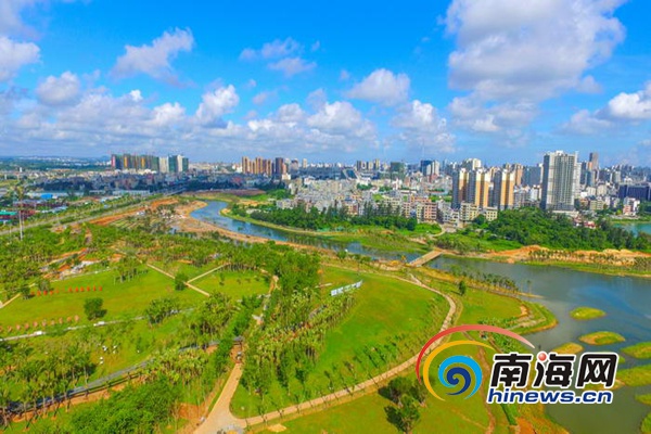 末尾有图【焦点图】海口凤翔公园美景如画 核心区建成对外开放