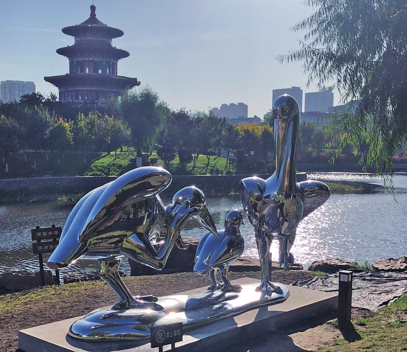 第十九屆中國長春（二道區）國際雕塑作品邀請展正式揭幕
