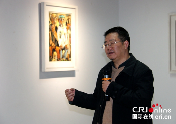 “叫魂——刘懋廿架上语言个案研究展”开幕