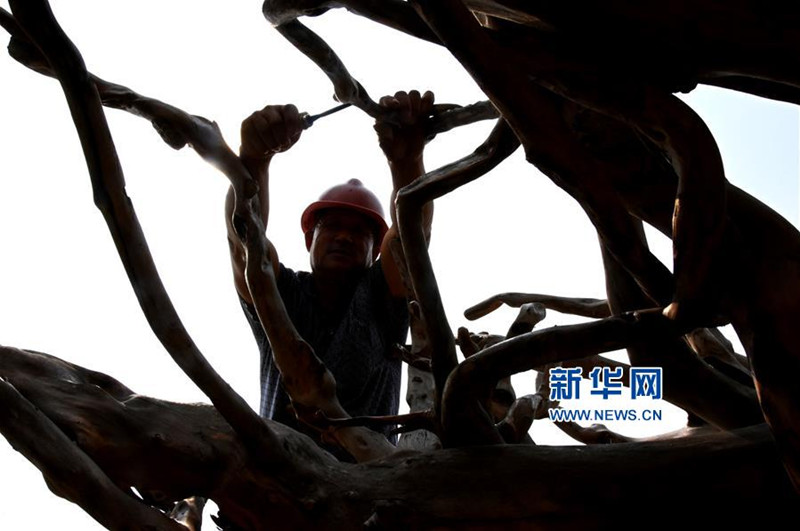 山东沂源：发扬传统手工艺带动村民走上创业致富路