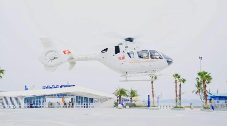 平安産險與深圳東部通航合作開展直升機救援演習