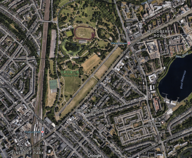 芬斯伯里公园（Finsbury Park）是属于伦敦的一个地区