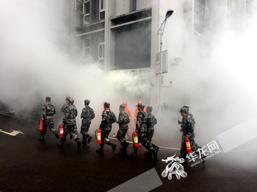 【江北】江北港城园区开展消防演练 确保安全生产