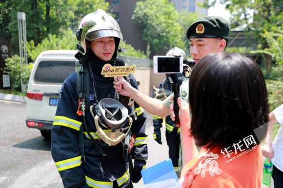 【大渡口】高层火灾演练直播 大渡口消防在线讲解火场逃生技能