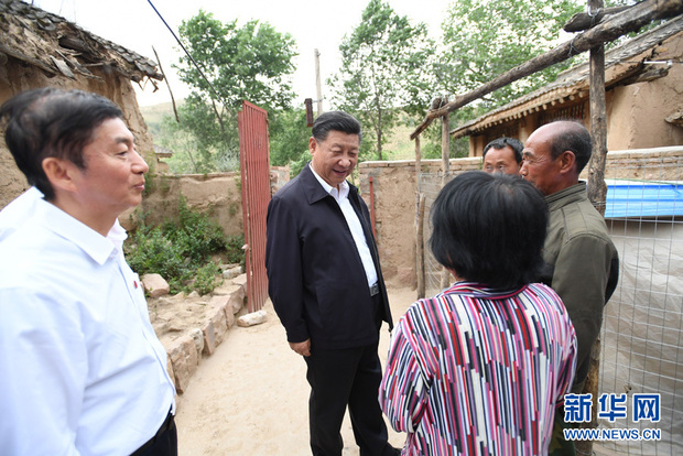 6月21日,中共中央总书记,国家主席,中央军委主席习近平到山西考察调研