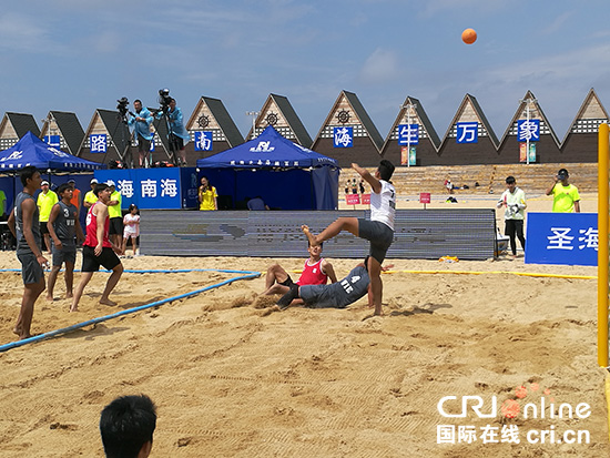 中国沙滩手球锦标赛正式开赛