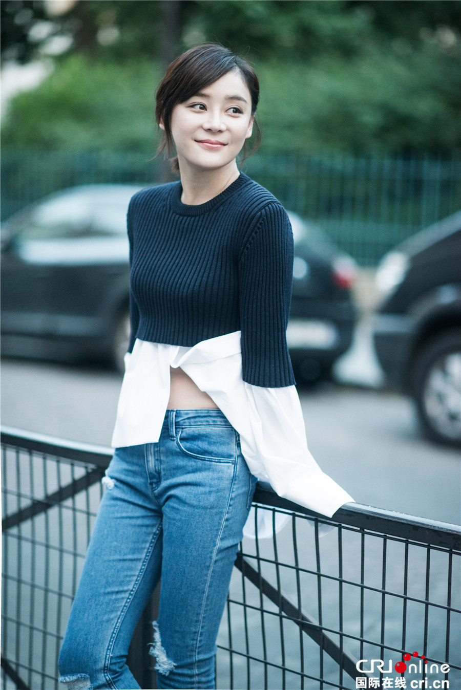 袁姗姗_fororder_袁姗姗牛仔裤