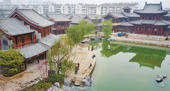 洛阳文峰塔非遗文化产业园区4月10日将正式开园迎客