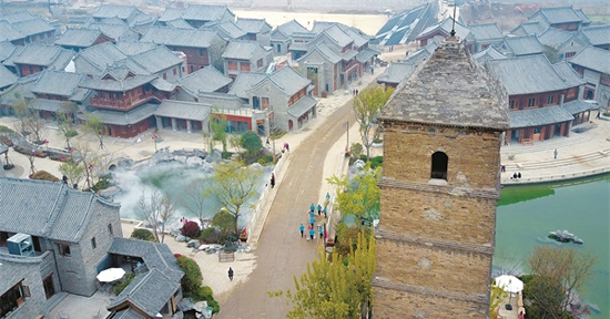 洛阳文峰塔非遗文化产业园区4月10日将正式开园迎客