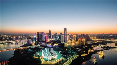 【渝情渝景】月光下的江北夜景亮出“高顏值” 【渝情渝景】月光下的江北夜景亮出“高顏值”