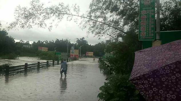 广西发洪水橙色预警:湘江支流出现超50年一遇洪水