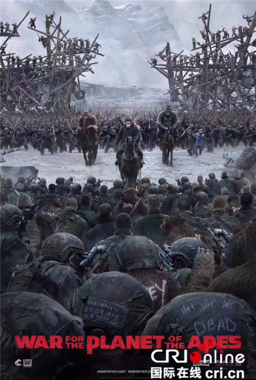 猩球崛起3_fororder_《猩球崛起3》海報1