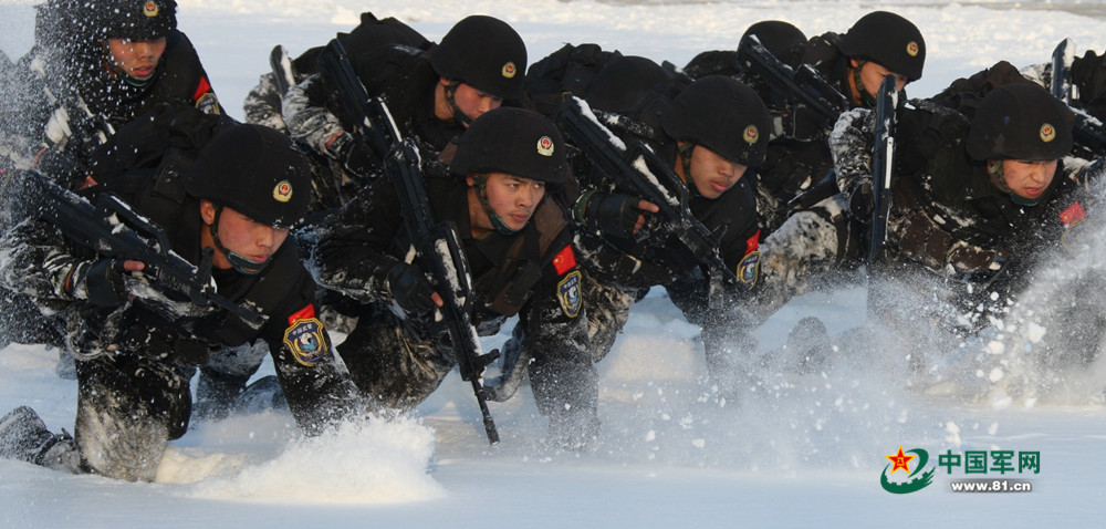 北京武警雪豹突击队图片