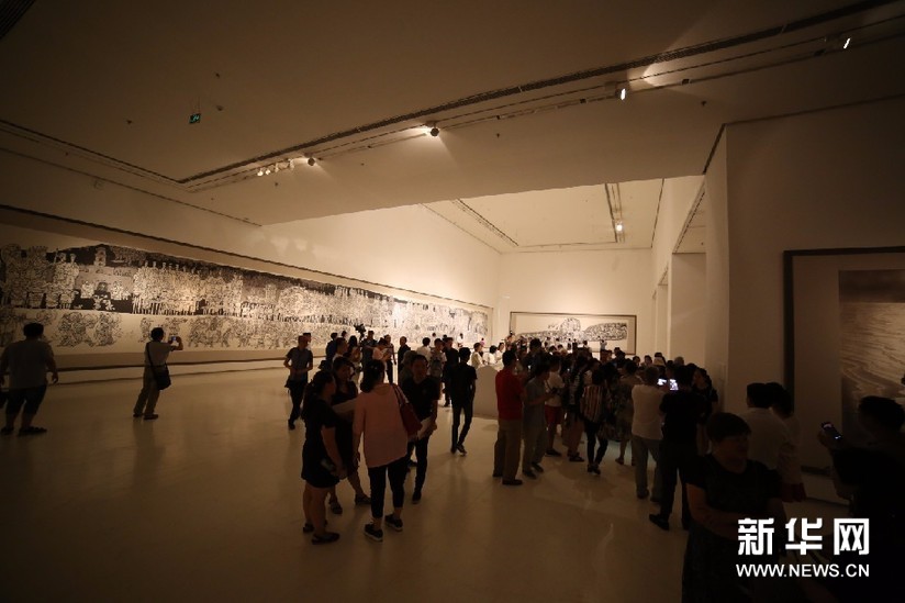 杨晓阳丝绸之路美术作品西安展出_fororder_画家15