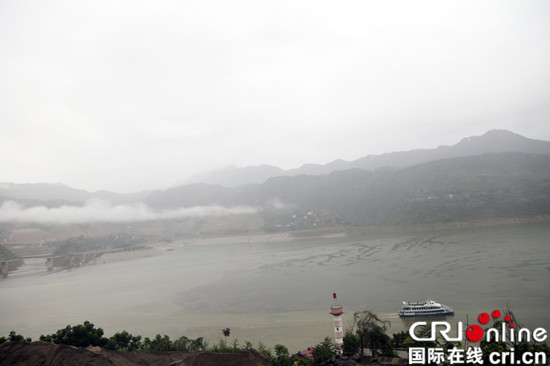 图片默认标题_fororder_图2：重庆巫山神游小三峡的游船安全返回  唐探峰摄