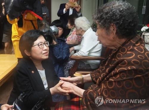 韩女性部长官：将在首尔建日军慰安妇博物馆