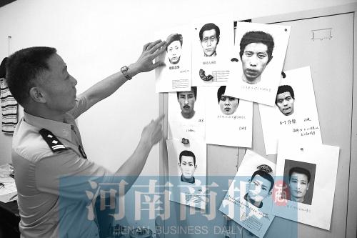 【河南在线列表】郑州有个“神笔警察” 通过目击者描述就能画出嫌犯