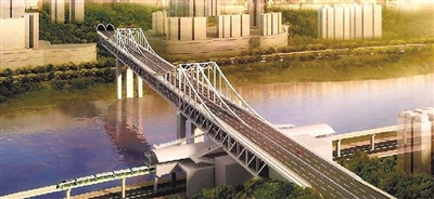 【聚焦重慶 列表】3D魔幻城市將添新風景 橋上橋下都是曾家岩站