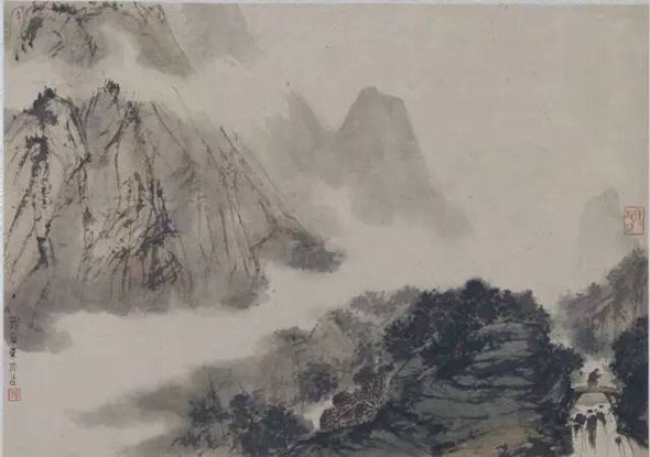 【文化 图文】国内三大博物馆携手 傅抱石传世画作在渝“归来”
