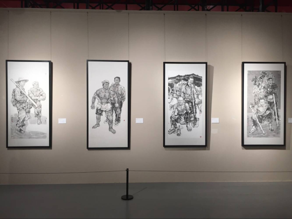 【文化 摘要】“新中国美术家系列——重庆市国画作品展”开幕