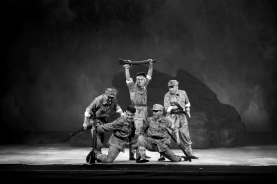 北京京剧院新编《狼牙山》即将上演 北京京剧院新编《狼牙山》即将上演