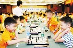 末尾有图【文体图文列表】【即时快讯】儋州国际象棋超霸战好戏连台