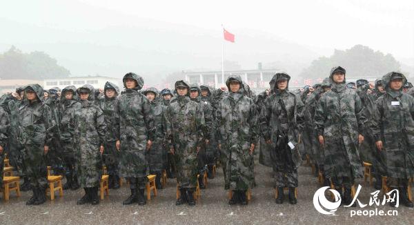 第十三屆香港青少年軍事夏令營開營