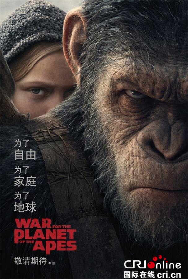 猩球崛起_fororder_《猩球崛起3》海報1