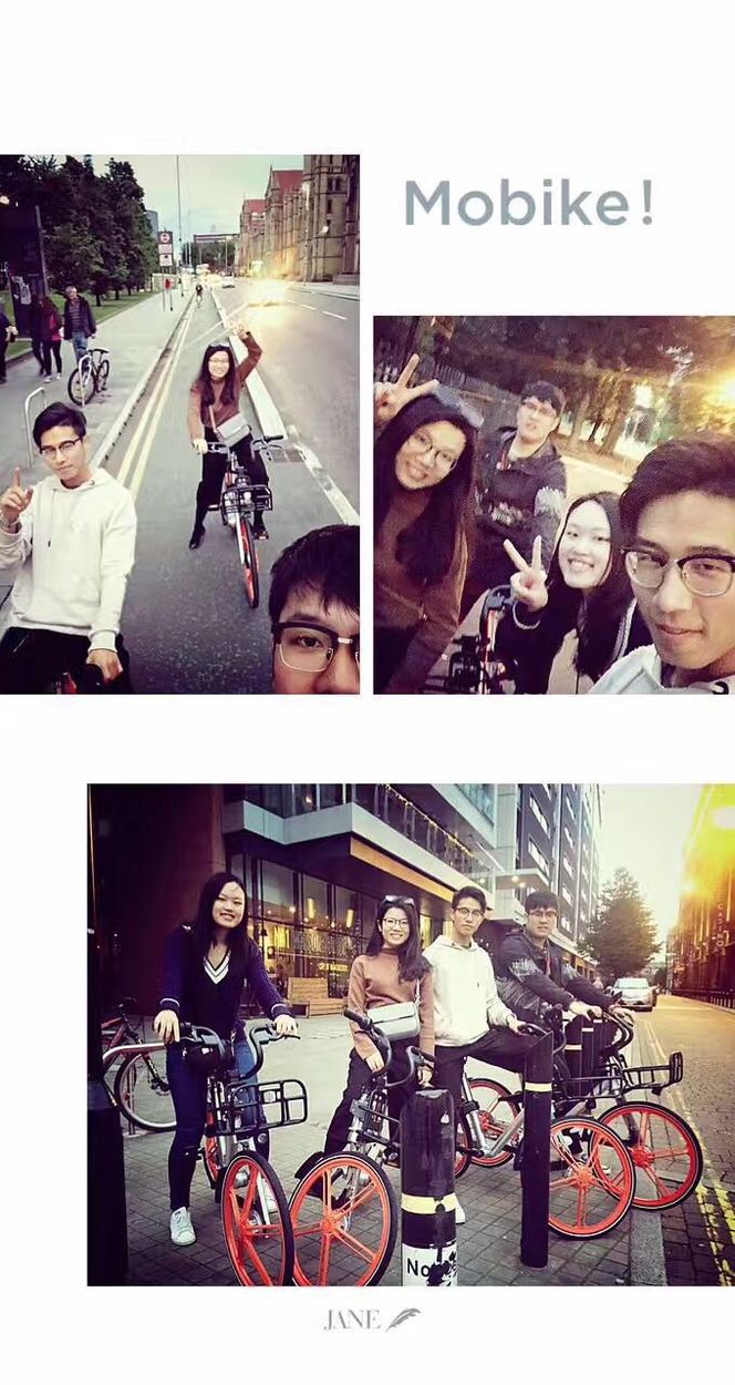 今天，国际在线前方特约记者闫凌云将和他的小伙伴儿一起带领大家体验曼彻斯特的Mobike骑行_fororder_638401500